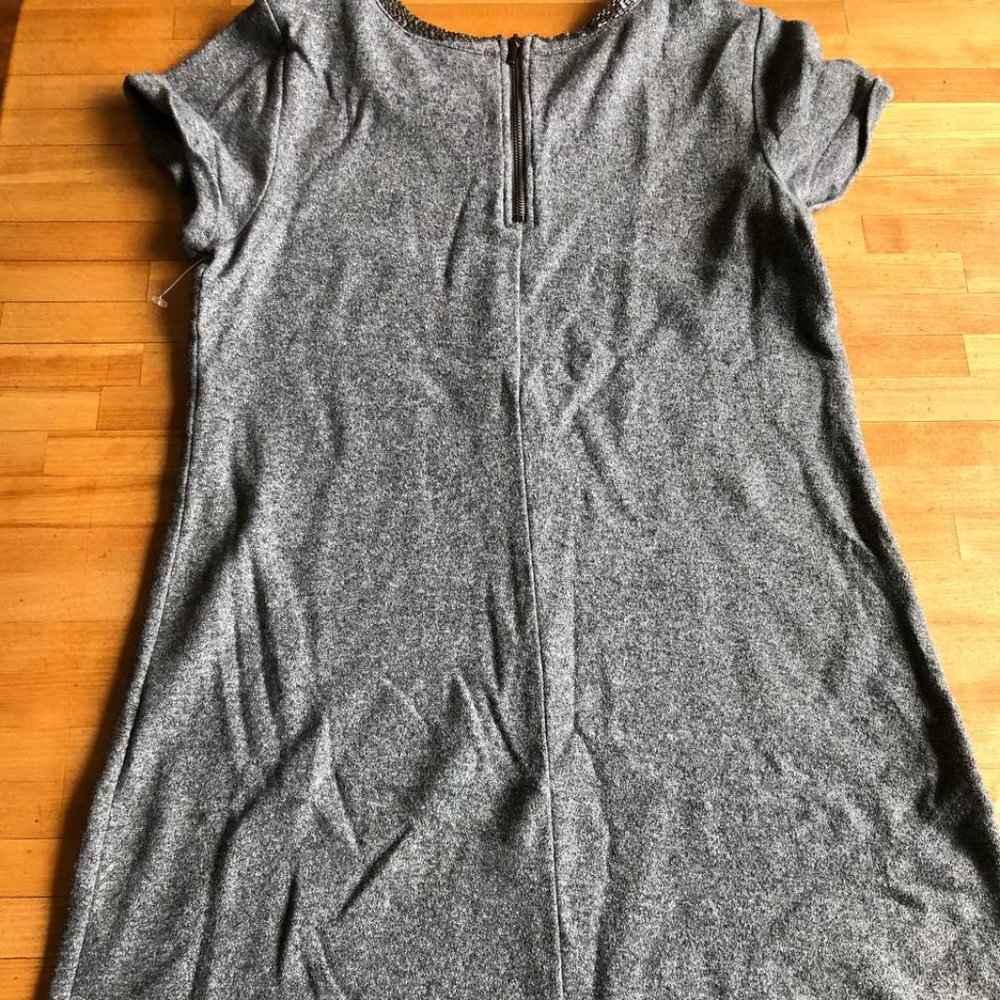 Ann Taylor  LOFT Crystal Collar Shift Dress - Picture 8 of 13